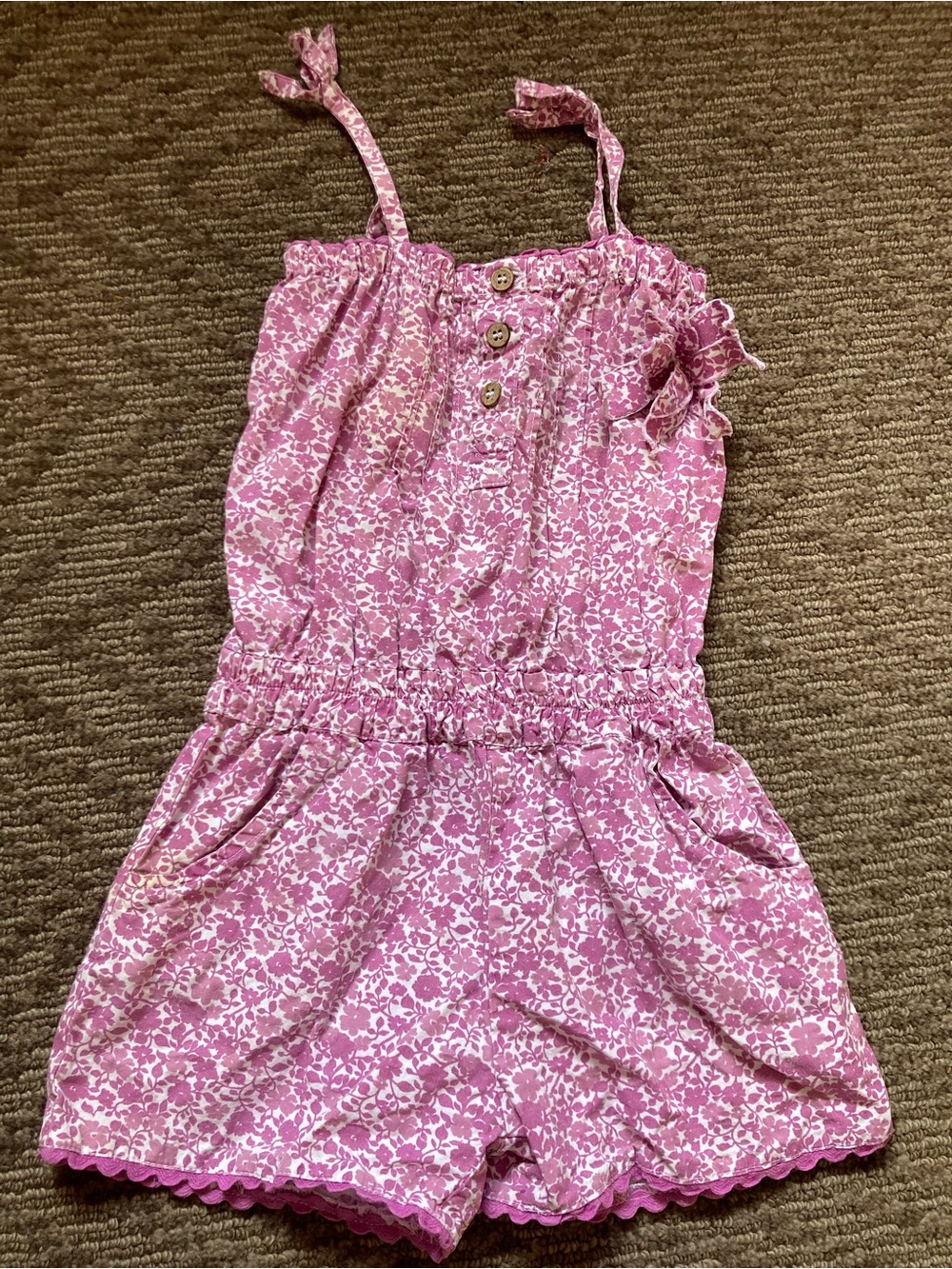 Kite Organic Cotton Romper Flaw 3T